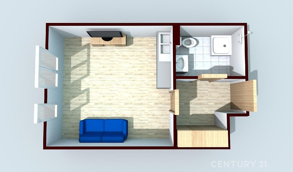 Prodej bytu 1+kk 30 m², Jenišovice – náhled fotky 15