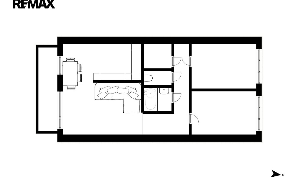 Prodej bytu 3+1 71 m², Praha – náhled fotky 4