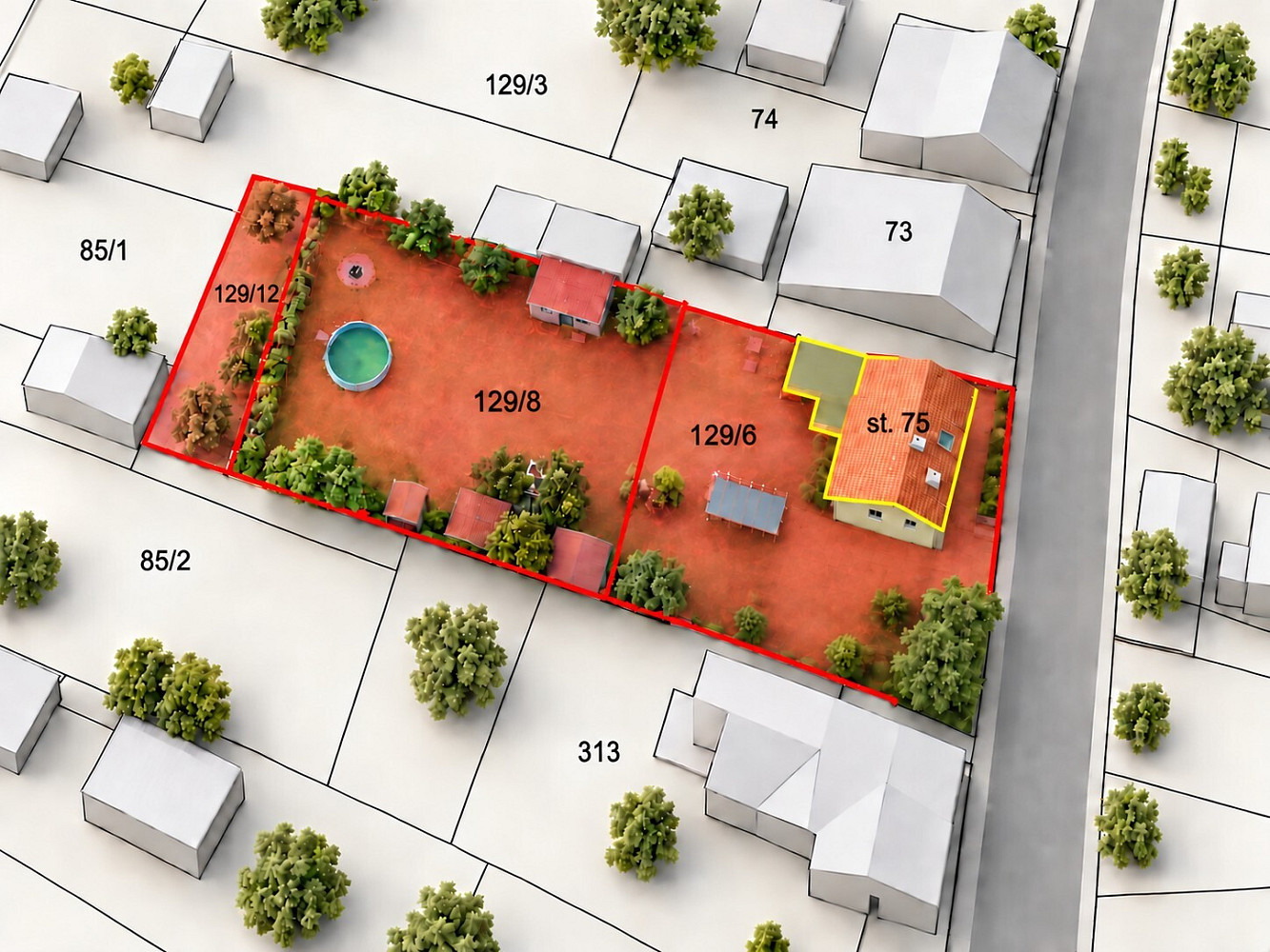 Prodej domu 106 m² s pozemkem 1 081 m² – fotografie 2