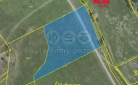 Prodej louky 4 926 m², Štěchovice, okres Praha-západ