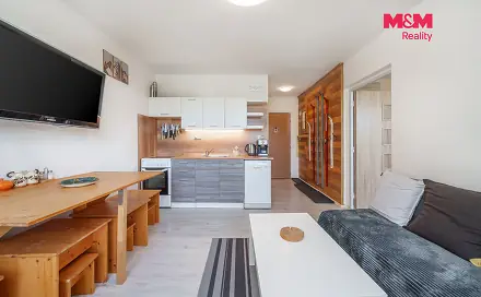 Prodej bytu 2+kk 36 m², Sídliště, Kovářská, okres Chomutov