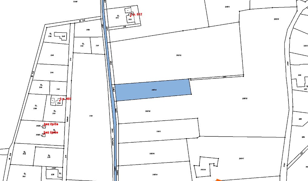 Prodej pole 2 194 m², Horní Suchá – náhled fotky 3