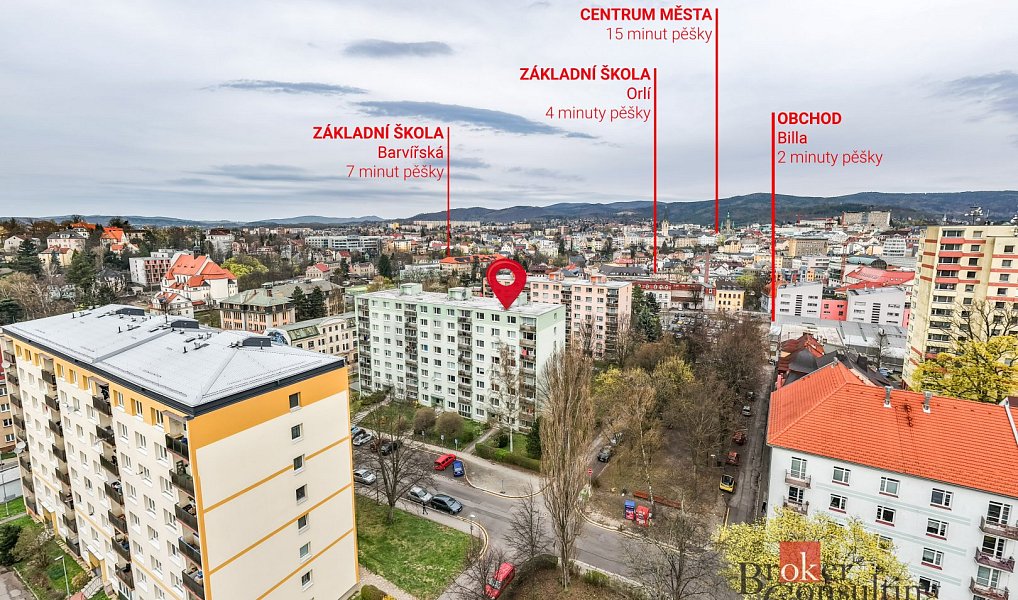 Prodej bytu 2+1 60 m², Liberec – náhled fotky 3
