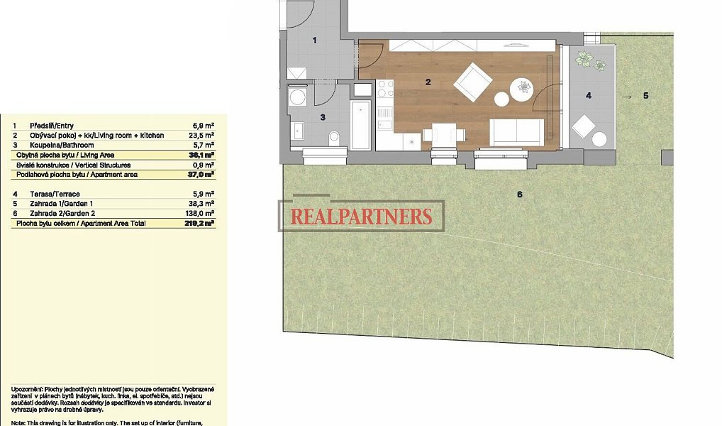 Prodej bytu 1+kk 37 m², Praha – náhled fotky 4