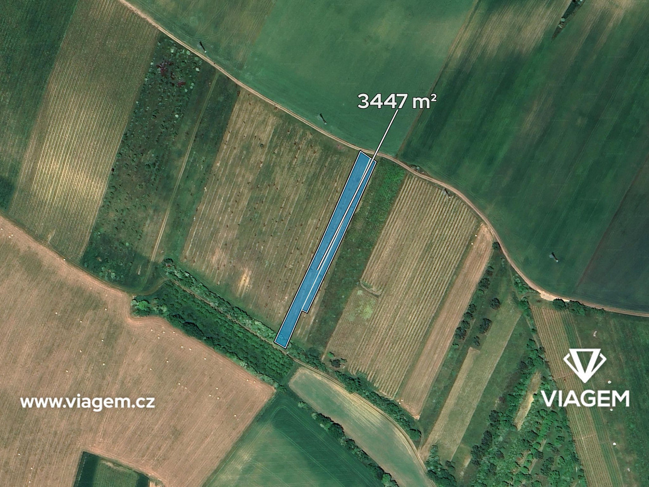 Prodej pole 1 723 m² – fotografie 2