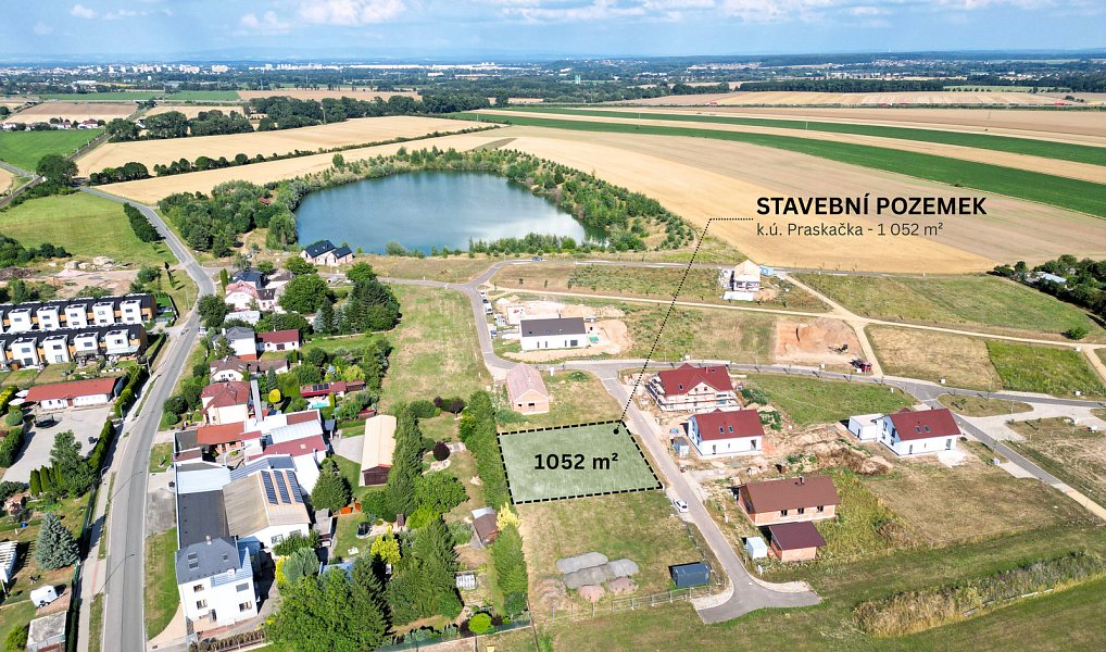 Prodej stavebního pozemku 1 052 m², Praskačka – náhled fotky 2