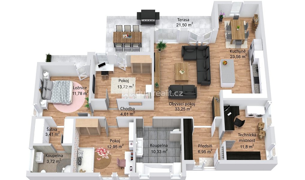 Prodej domu 136 m² s pozemkem 857 m², Nová Role – náhled fotky 24