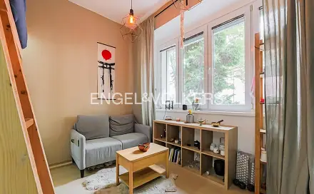 Pronájem bytu 1+kk 20 m², Nad studánkou, Praha 4 - Nusle