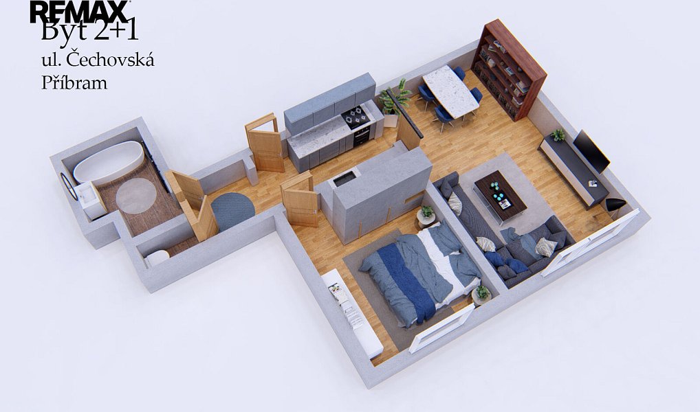 Prodej bytu 2+kk 44 m², Příbram – náhled fotky 23