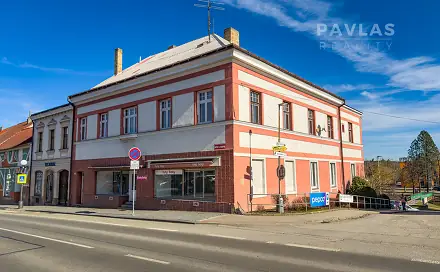 Prodej nájemního domu, činžáku 570 m², náměstí T. G. Masaryka, Veselí nad Lužnicí - Veselí nad Lužnicí I, okres Tábor