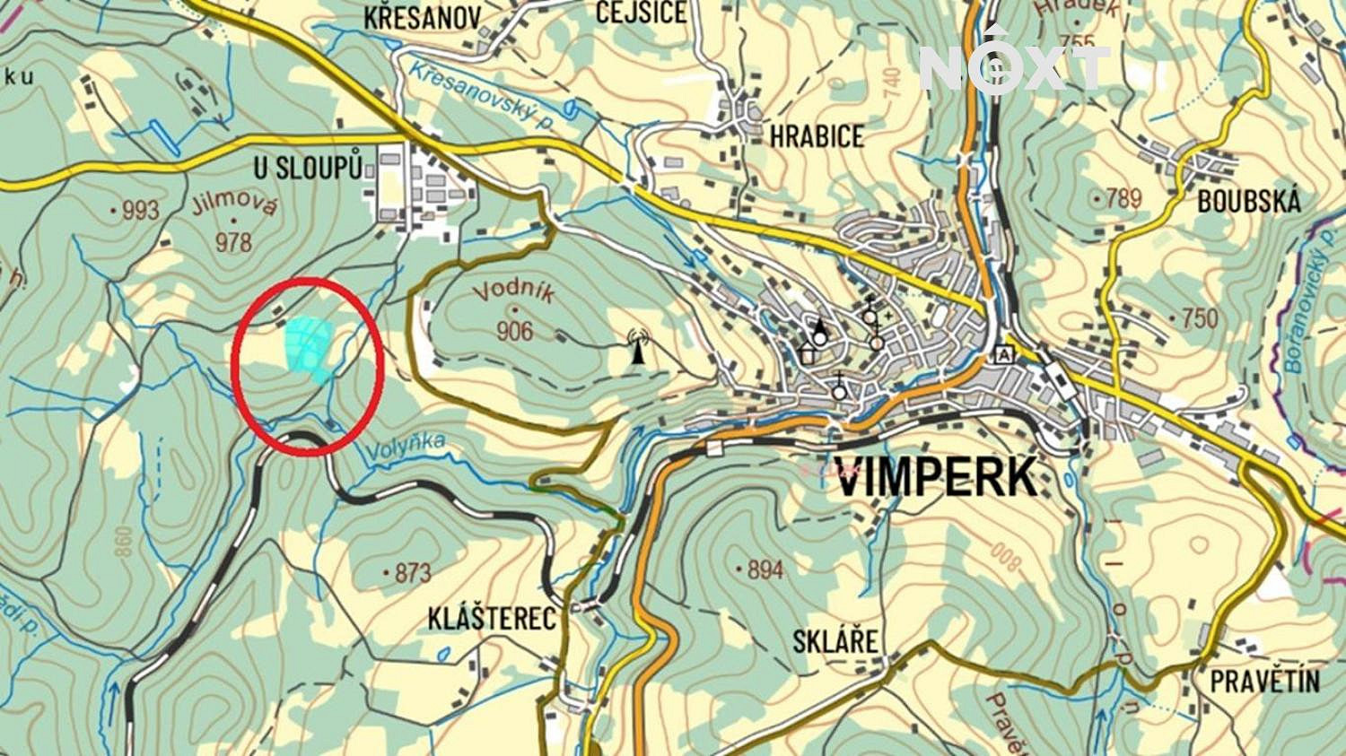 Prodej stavebního pozemku 77 485 m²