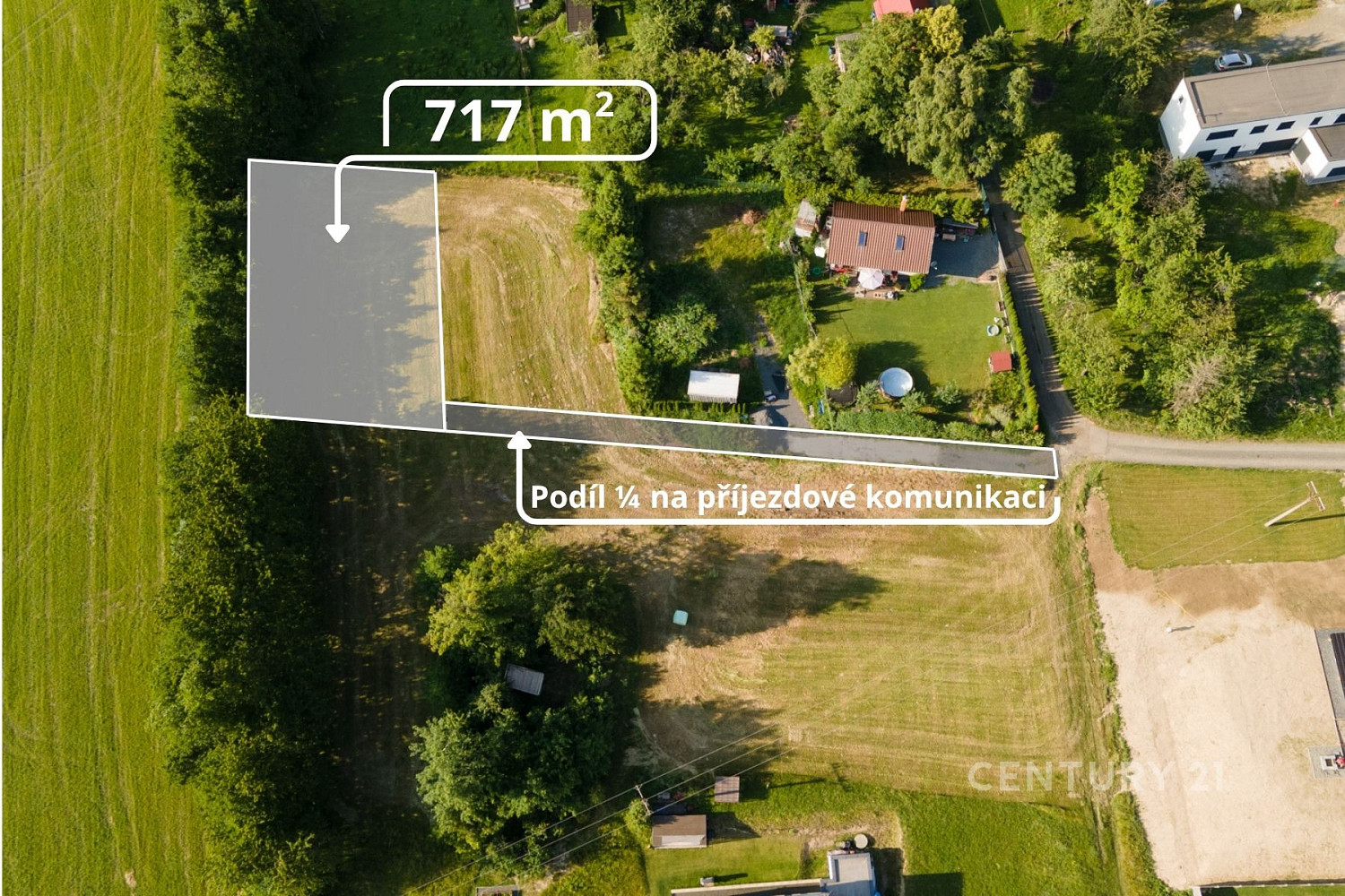 Prodej stavebního pozemku 717 m²