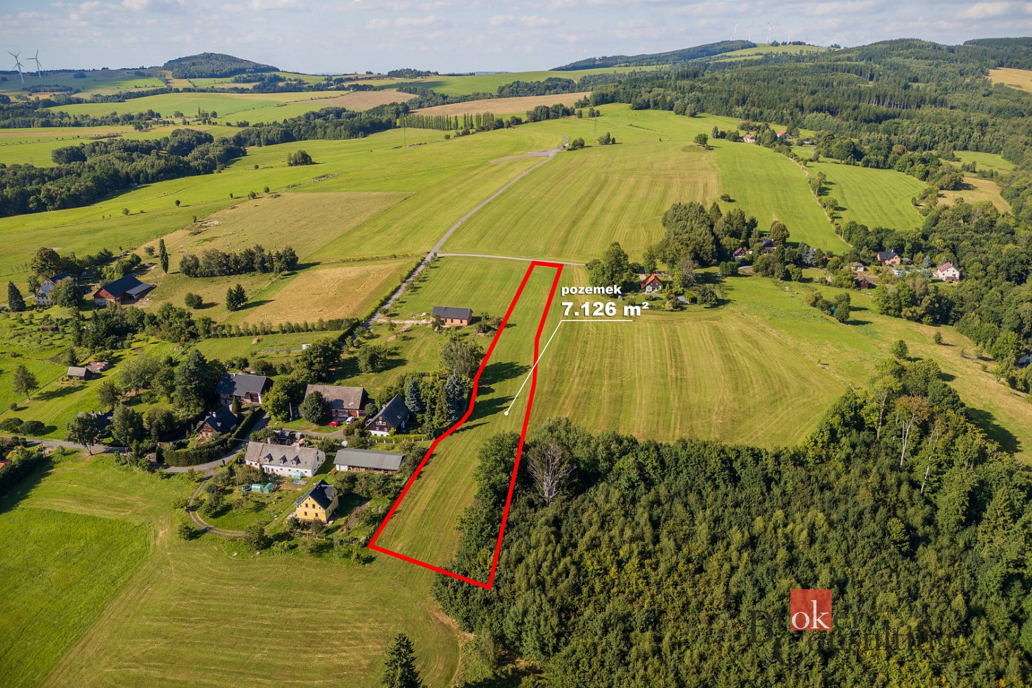 Prodej louky 7 126 m² - Widok 2