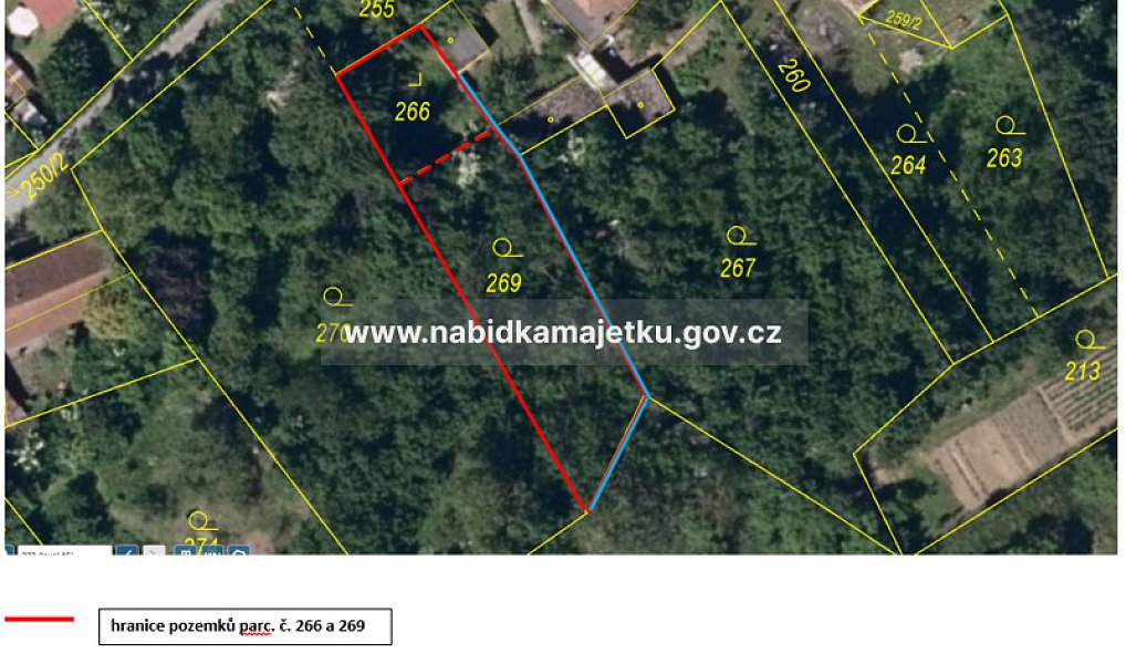 Prodej zahrady, 403 m², Uherské Hradiště
