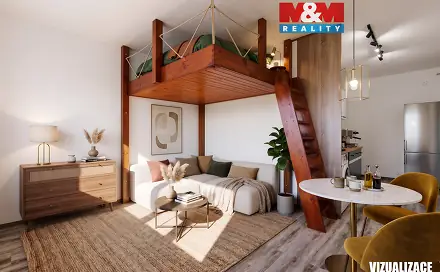Prodej bytu 1+kk 27 m², Wolkerova, Nový Bor, okres Česká Lípa