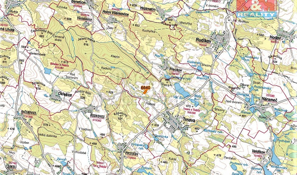 Prodej lesa 3 304 m², Trnava – náhled fotky 5