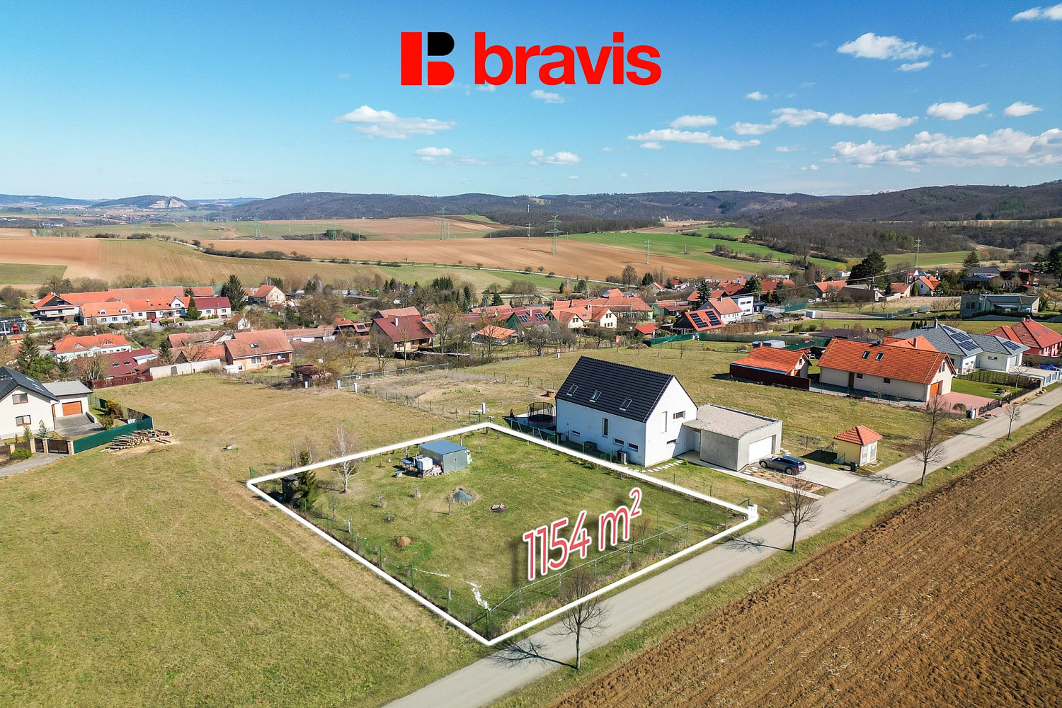 Prodej stavebního pozemku 1 154 m²