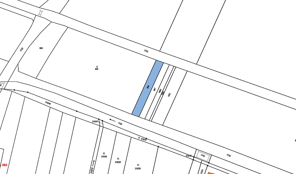 Prodej pole 69 m², Lovčice – náhled fotky 2
