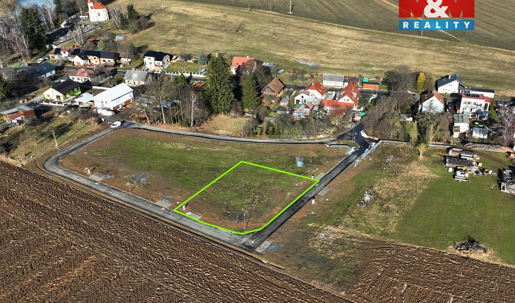 Prodej stavebního pozemku 850 m², Nová Ves u Chotěboře – náhled fotky 3