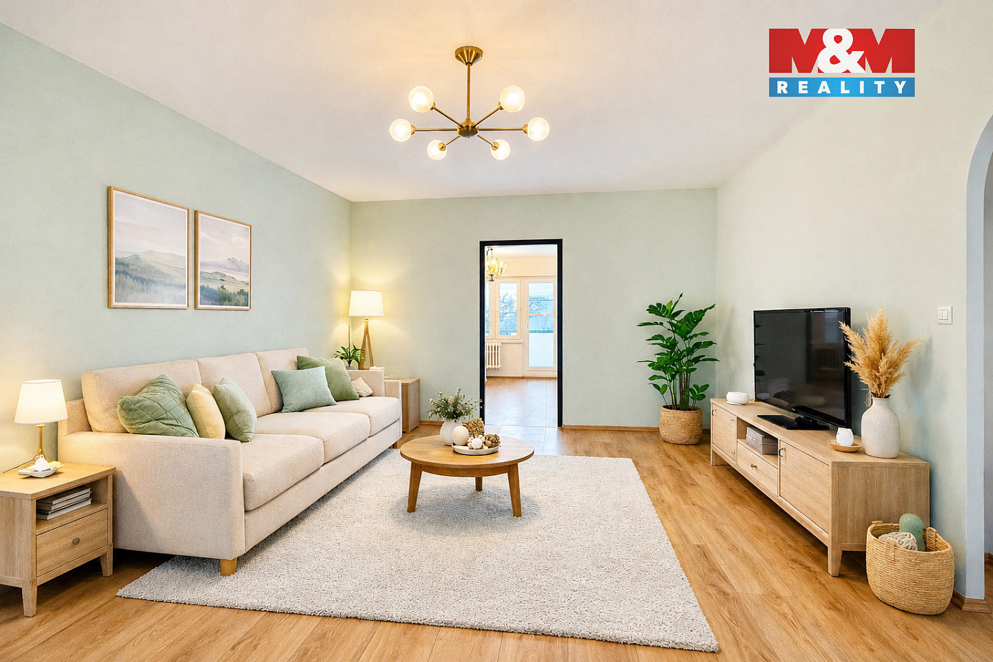 Prodej bytu 3+1 75 m² – pohled 2