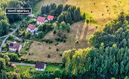 Prodej stavebního pozemku 7 551 m², Horní Maršov, okres Trutnov