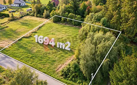 Prodej stavebního pozemku 1 694 m², Stružinec - Tuhaň, okres Semily