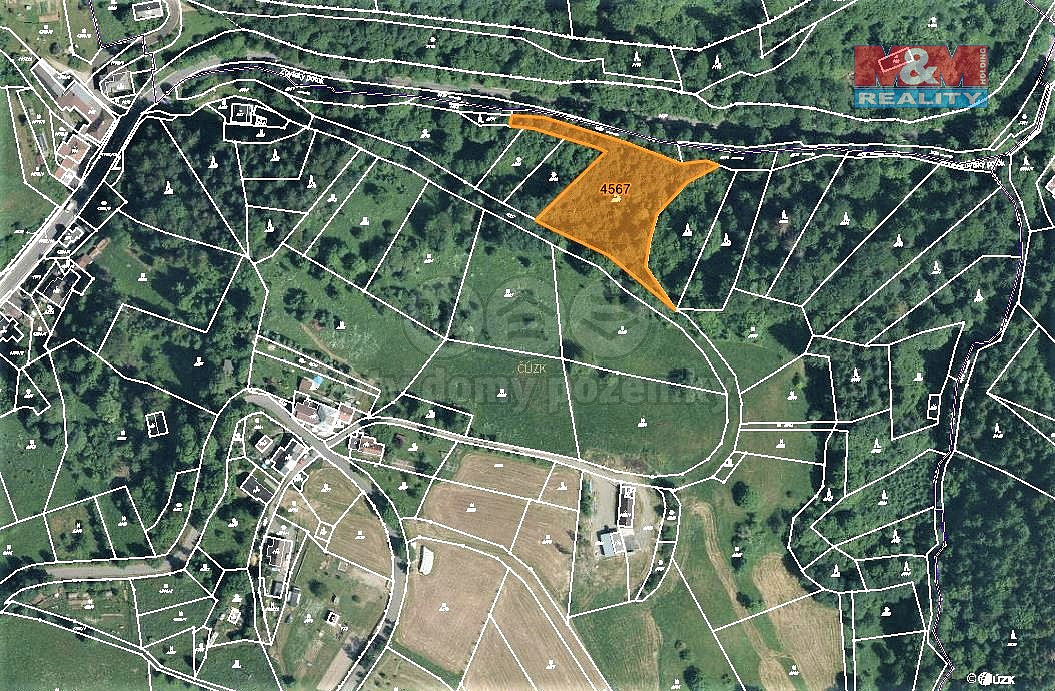 Prodej lesa 3 547 m²