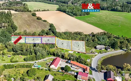 Prodej stavebního pozemku 1 050 m², Úněšov, okres Plzeň-sever