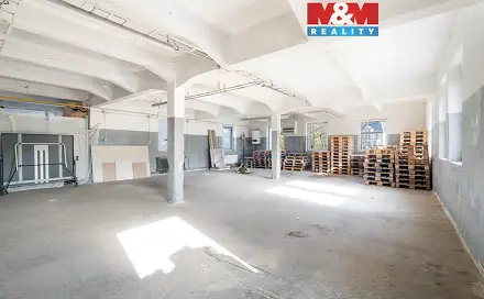Pronájem skladovacích prostor 300 m², Teplická, Jílové, okres Děčín