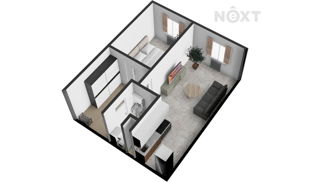 Pronájem bytu 2+kk 40 m², Kladno – náhled fotky 17