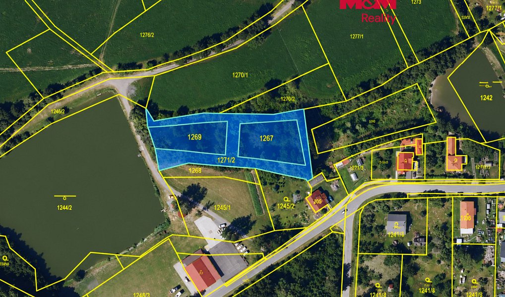 Prodej zahrady, 4062 m², Havlíčkův Brod, Uhelná Příbram