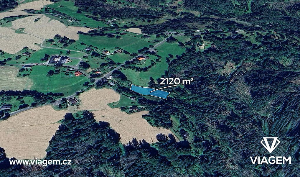 Prodej zahrady 2 120 m², Jetřichovice – náhled fotky 2