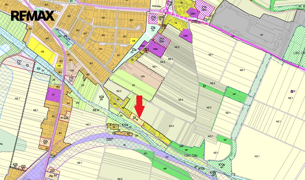Prodej stavebního pozemku 2 412 m², Novosedly – náhled fotky 23