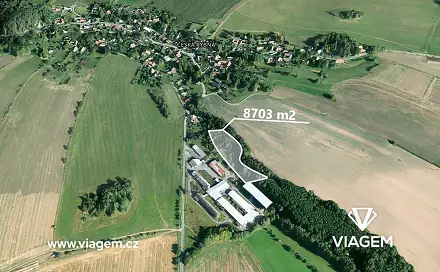 Prodej komerčního pozemku 3 335 m², Proseč, okres Chrudim