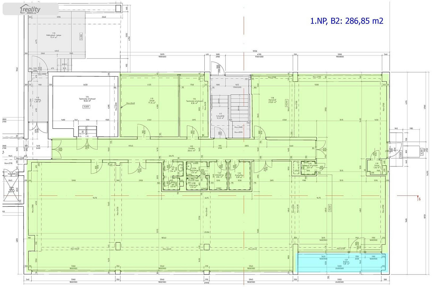 Pronájem skladovacích prostor 287 m² — photo 5