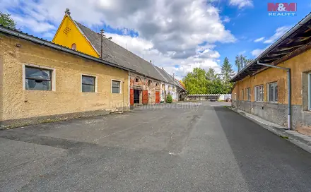 Prodej výrobních prostor 1 564 m², Kyjovská, Chodová Planá, okres Tachov