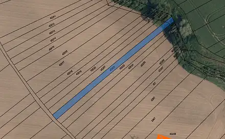 Prodej pole 1 252 m², Kostelany nad Moravou, okres Uherské Hradiště
