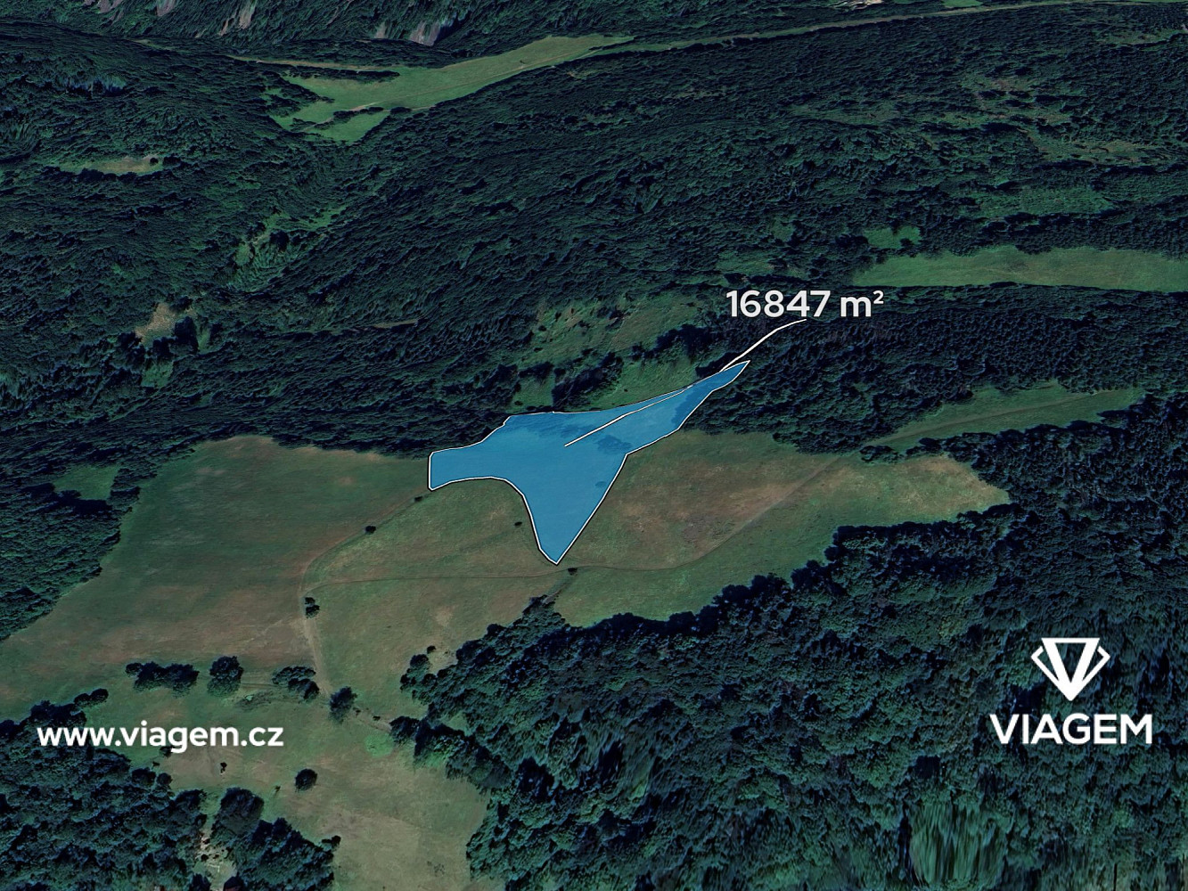 Prodej pole 16 847 m²