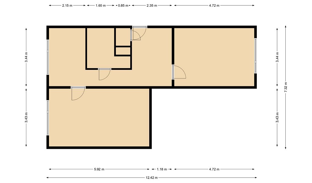 Pronájem bytu 2+1 59 m², Cvikov – náhled fotky 24