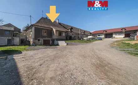 Prodej domu 89 m² s pozemkem 2 503 m², Hudlice, okres Beroun