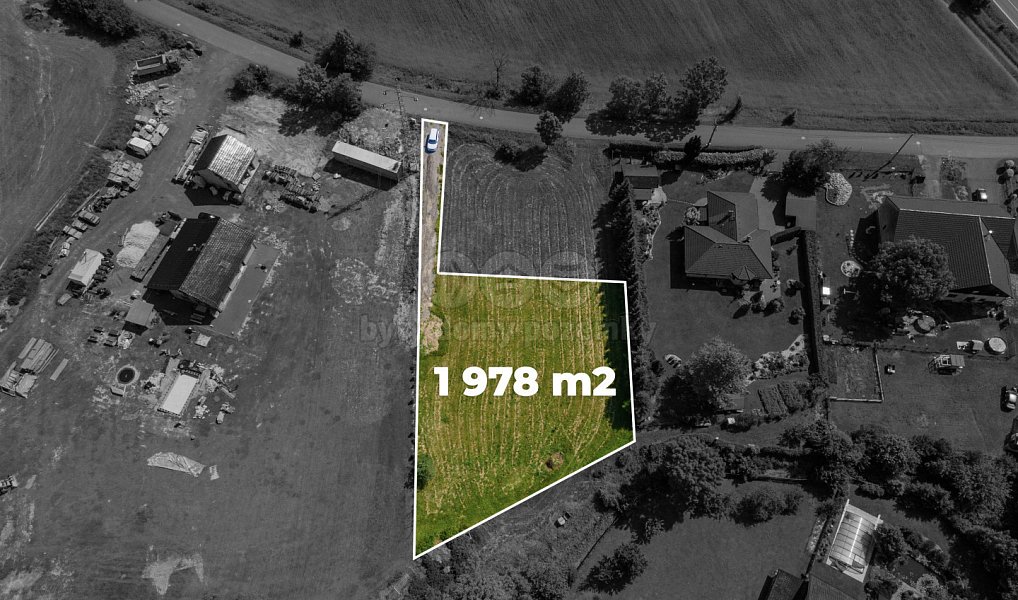 Prodej stavebního pozemku 1 978 m², Hukvaldy – náhled fotky 2