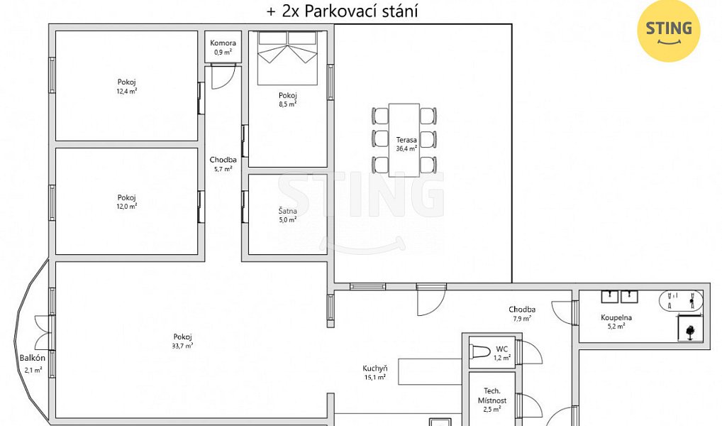 Prodej bytu 4+1 108 m², Prostějov – náhled fotky 20