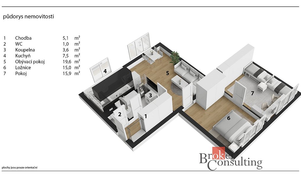 Prodej bytu 3+1 70 m², Chrudim – náhled fotky 9