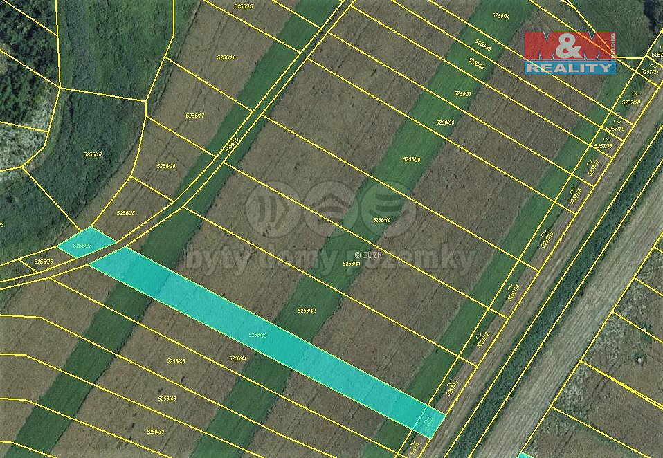 Prodej pole 1 811 m²