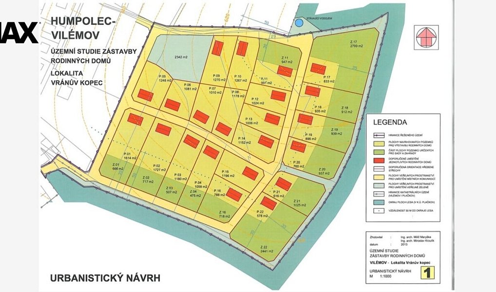 Prodej stavebního pozemku 7 833 m², Humpolec – náhled fotky 4