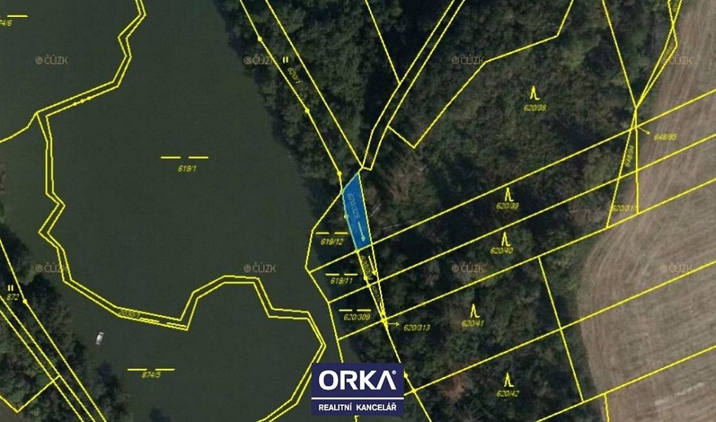 Prodej lesa 8 854 m², Otinoves – náhled fotky 4