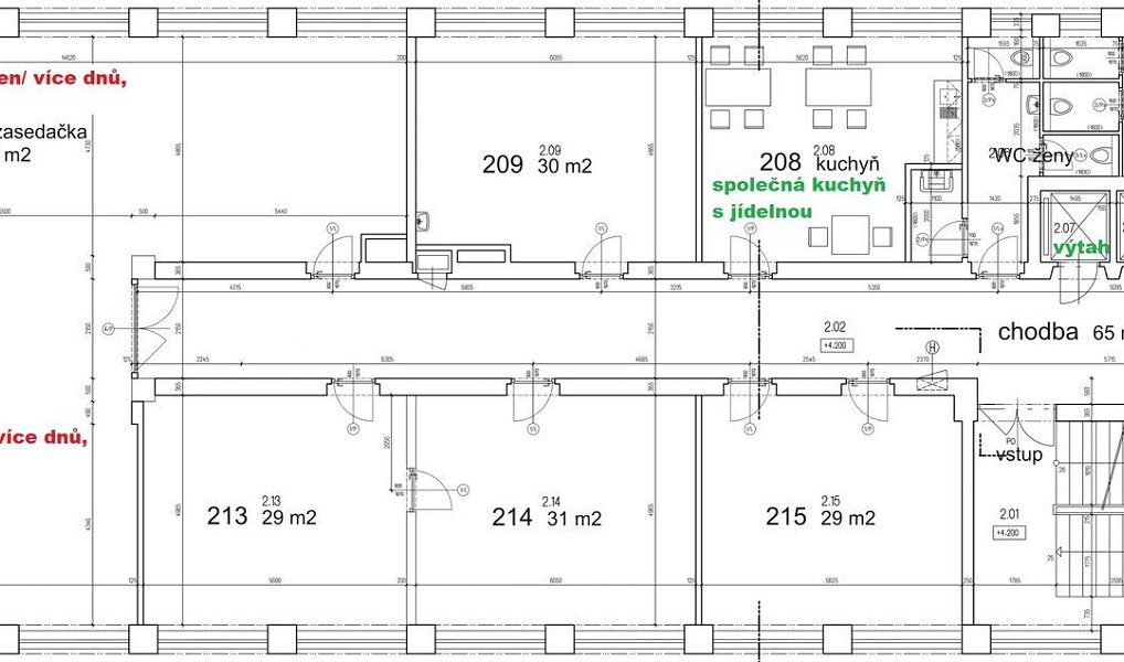 Pronájem kanceláře 160 m², Příbram – náhled fotky 23