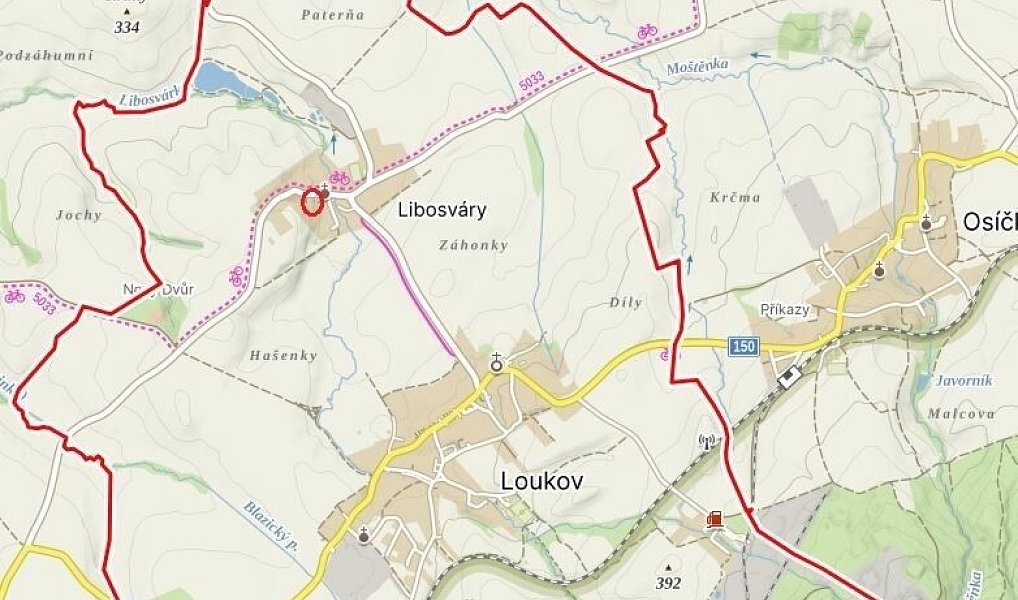 Prodej stavebního pozemku 2 760 m², Loukov – náhled fotky 6