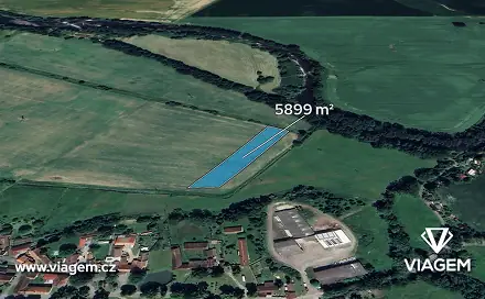 Prodej pole 1 474 m², Čejetice, okres Strakonice
