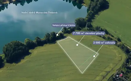 Prodej komerčního pozemku 9 780 m², Moravská Třebová - Předměstí, okres Svitavy